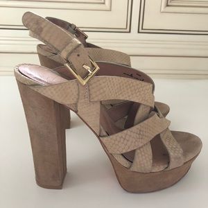 Joie platform sandal